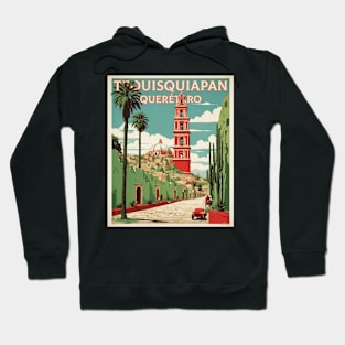 Tequisquiapan Queretaro Mexico Vintage Tourism Travel Hoodie